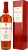 A bottle of Macallan 12 Year Old Sherry Oak Scotch Whisky and its presentation box. Produktbild-Vorschau