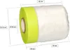A roll of masking tape with plastic sheeting attached, with dimensions indicated by lines and text. Náhľad obrázku produktu