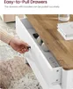 A hand is shown pulling open a drawer of a coffee table, revealing its interior storage space. Anteprima dell’immagine prodotto