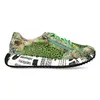 LAURA VITA Sneaker Burton 47 vert Leder grünmulti gelöchert Produktbild-Vorschau 2