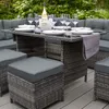 Sitzgruppe Lounge Gartenmöbel Sitzecke Rattan Polyrattan Produktbild-Vorschau 6