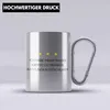 Trendation - Lustige Edelstahl Tasse Karabiner mit Spruch Produktbild-Vorschau 2