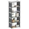 Verdego Bücherregal, 5 Ebenen, Multifunktionales Regal, Produktbild-Vorschau 1
