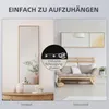 HOMCOM Wandspiegel Garderobenspiegel 125 x 45cm Flurspiegel Produktbild-Vorschau 6