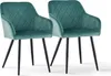 CLIPOP Chaise de salle à manger, set de 2 chaises de Voir les images du produit 1