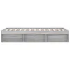 The Living Store Bettgestell Grau Sonoma 180x200 cm Produktbild-Vorschau 7