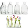 12 x kleine Vasen aus Glas Vintage H 13,5 cm - Glasvasen - Produktbild-Vorschau 1