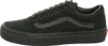 A side view of a black Vans sneaker. Voir les images du produit