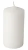 Stumpenkerzen Ø 40 mm · 90 mm weiss Produktbild-Vorschau 3