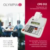 Calcolatrice da tavolo OLYMPIA CPD 512 con meccanismo di Anteprima dell’immagine prodotto 4