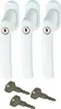 ABUS FG200 W SB abschließbarer Fenstergriff, weiß im Set 3 Produktbild-Vorschau 1