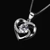 B.Catcher Kette Herz Damen Halskette 925 Silber Zirkonia Produktbild-Vorschau 3