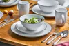 Kombiservice Blackline 24-teilig Porzellan weiß mit Produktbild-Vorschau 11