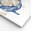 Bild auf Leinwand - Leinwandbild - Einteilig - Wal Aquarell Produktbild-Vorschau 5