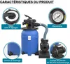 Pískový filtrační systém Wiltec 180W se 14l filtrační Náhled obrázku produktu 10