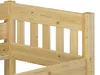 Kieferbett natur Einzelbett 90x200 Massivholz-Bettgestell Produktbild-Vorschau 4