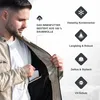 PAULGOS Pánska kožená bunda Bunda z pravej kože Bunda z Náhľad obrázku produktu 4