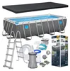 Bestway 561MB Rahmen-Gartenpool 488 x 244 x 122 cm 10-in-1 Produktbild-Vorschau 1
