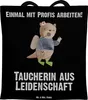 Mr. & Mrs. Panda Shopping Tasche Taucherin Leidenschaft - Produktbild-Vorschau 1
