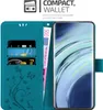 Cadorabo Hülle für Xiaomi Mi 11 5G in FLORAL BLAU Produktbild-Vorschau 2