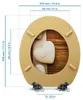 Sanfino® Premium WC Sitz "Hearts" hochwertiger Produktbild-Vorschau 5