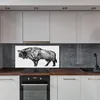 Coloray Spritzschutz aus Glas 140x70  Wandkunst Produktbild-Vorschau 4
