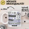 Musikproduzentin Geschenk Becher Tasse Gott Schuf Alle Produktbild-Vorschau 3