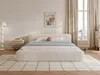 FEDVE Polsterbett Taftan aus Bouclé-Stoff 180x200 cm, Weiß Produktbild-Vorschau 2