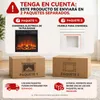 HOMAVO chimenea eléctrica ambiental – chimenea eléctrica Vista previa de la imagen del producto 7