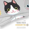 VOID Anime Katzen grau Kissenbezug Kissenhülle Sofakissen Produktbild-Vorschau 5