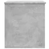 vidaXL Truhla betonová šedá 60x42x46 cm materiál na bázi Náhled obrázku produktu 5