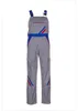 Planam  Highline Latzhose zink/kornblau/rot Gr. 50, 2333050 Produktbild-Vorschau 1