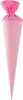 Bastelschultüte 70cm rosa Produktbild-Vorschau 1