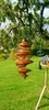 Dokkodo – Holz Windspiel Spirale | Wetterfeste Hängedeko Produktbild-Vorschau 3