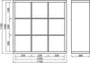 Raumteiler - Weiß - 112 x 112 cm - 9 Fächer Produktbild-Vorschau 7