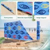 Lantigo Paravento da Spiaggia Fisch 8m | Frangivento Anteprima dell’immagine prodotto 3
