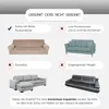 Hilvard Sofabezug 3-Sitzer 185-230 cm Sofahusse Produktbild-Vorschau 4
