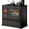 Küchenofen Holzherd P ECO INOX Edelstahlbackfach, rechte Produktbild-Vorschau 1