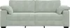 vidaXL Divano a 3 posti Grigio chiaro 220x77x82 cm Velluto Anteprima dell’immagine prodotto 4