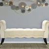 FURNLUX Ottomane Paris Beige 120cm / Hauptfarbe: Beige / Produktbild-Vorschau 14