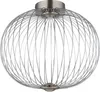 Globo Lighting Deckenleuchte Metall Nickel matt, LED Produktbild-Vorschau 1