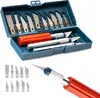 Rosfix Set Scalpel de Précision avec Étui – 3 Poignées, 13 Voir les images du produit 1