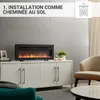 BALDERIA Agnes 36 - Cheminée sur pied, murale ou Voir les images du produit 2