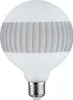 Paulmann LED G125 Ringspiegel Schwarz matt liniert E27 Produktbild-Vorschau 2