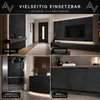 PVC Wandpaneel Duschrückwand Industrial-Black in Produktbild-Vorschau 3