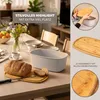 bremermann Brotkasten oval mit Bambus-Deckel, Brotbox mit Produktbild-Vorschau 5