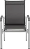 KETTLER Basic Plus Stapelsessel, silber/anthrazit, Produktbild-Vorschau 1