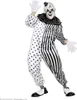 Kostým  Clown Pierrot - Halloween Overall S - 48/50 Náhľad obrázku produktu 3