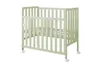 ZEE BAMBI Mint Beistellbett Baby mit Matratze & Rollen Produktbild-Vorschau 4