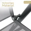 deluxe4home® Gartenstuhl 4er Set Klappbar 7-stufig Produktbild-Vorschau 5